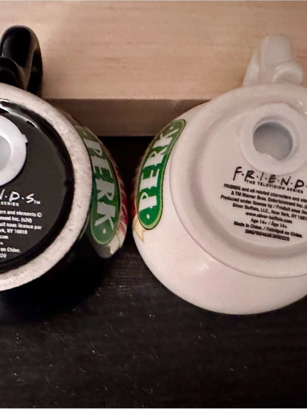 “Friends” Central Perk Salt and Pepper Shakers